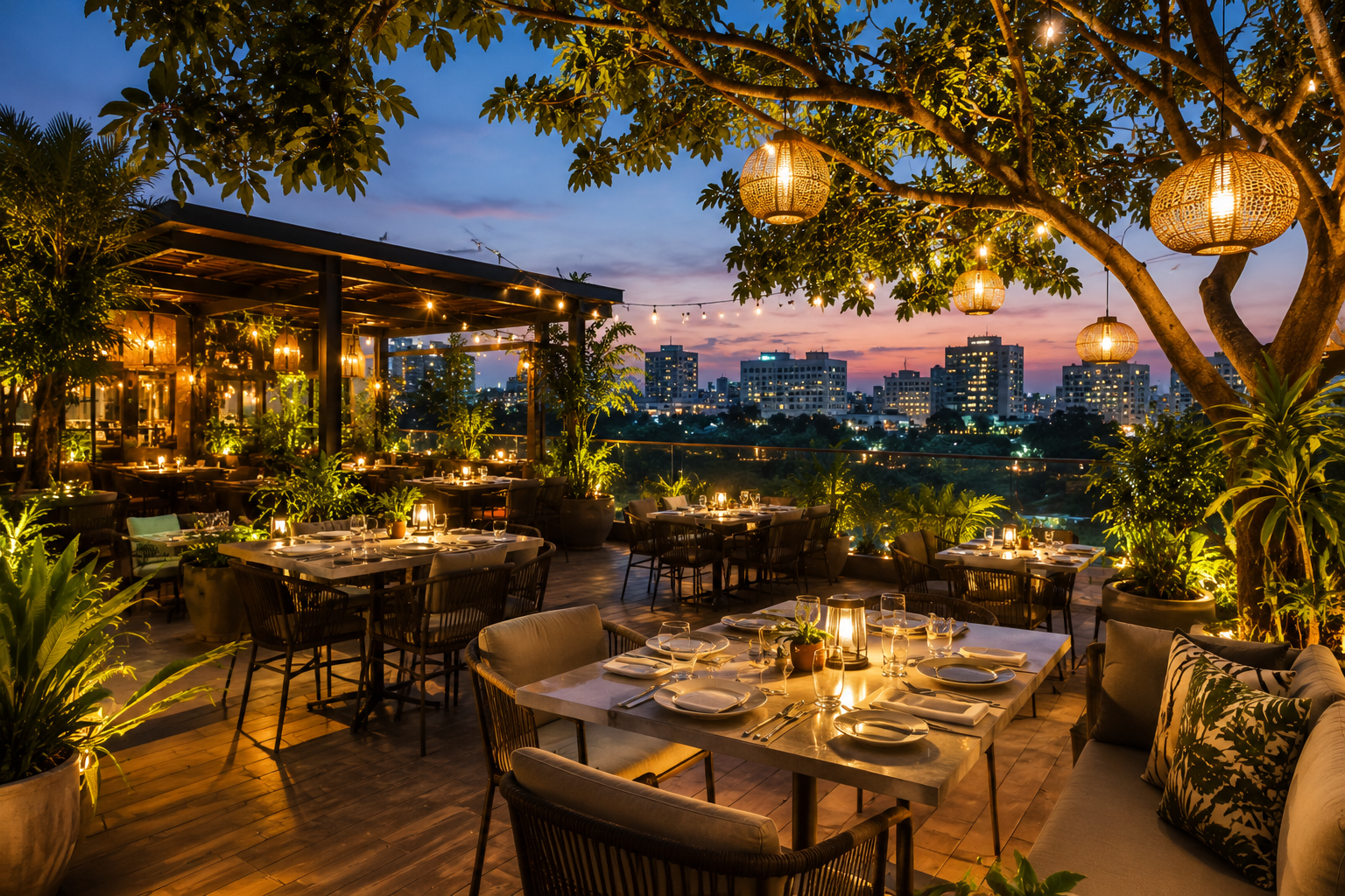 Outdoor Restaurants in Bengalore