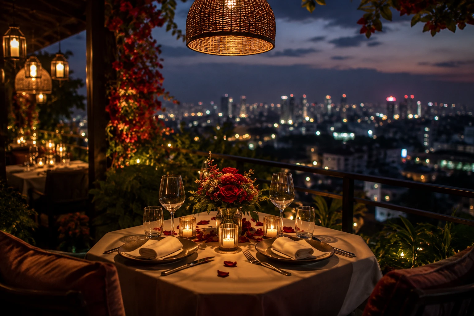 Best Romantic Restaurants in Bengalore